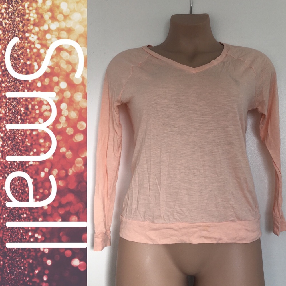 Victoria’s Secret PINK V Neck Tee Oversized